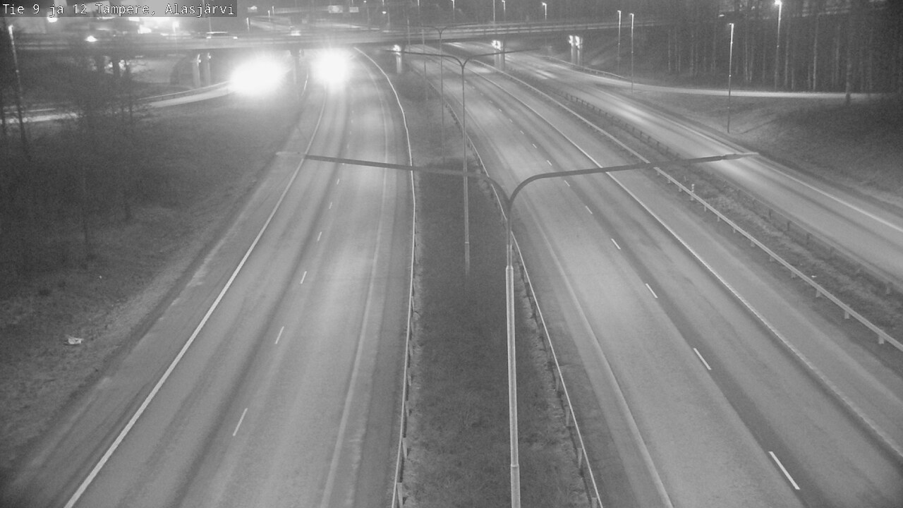 Weather Camera Image Road 12 Tampere, Alasjärvi, Tampere, Pirkanmaa