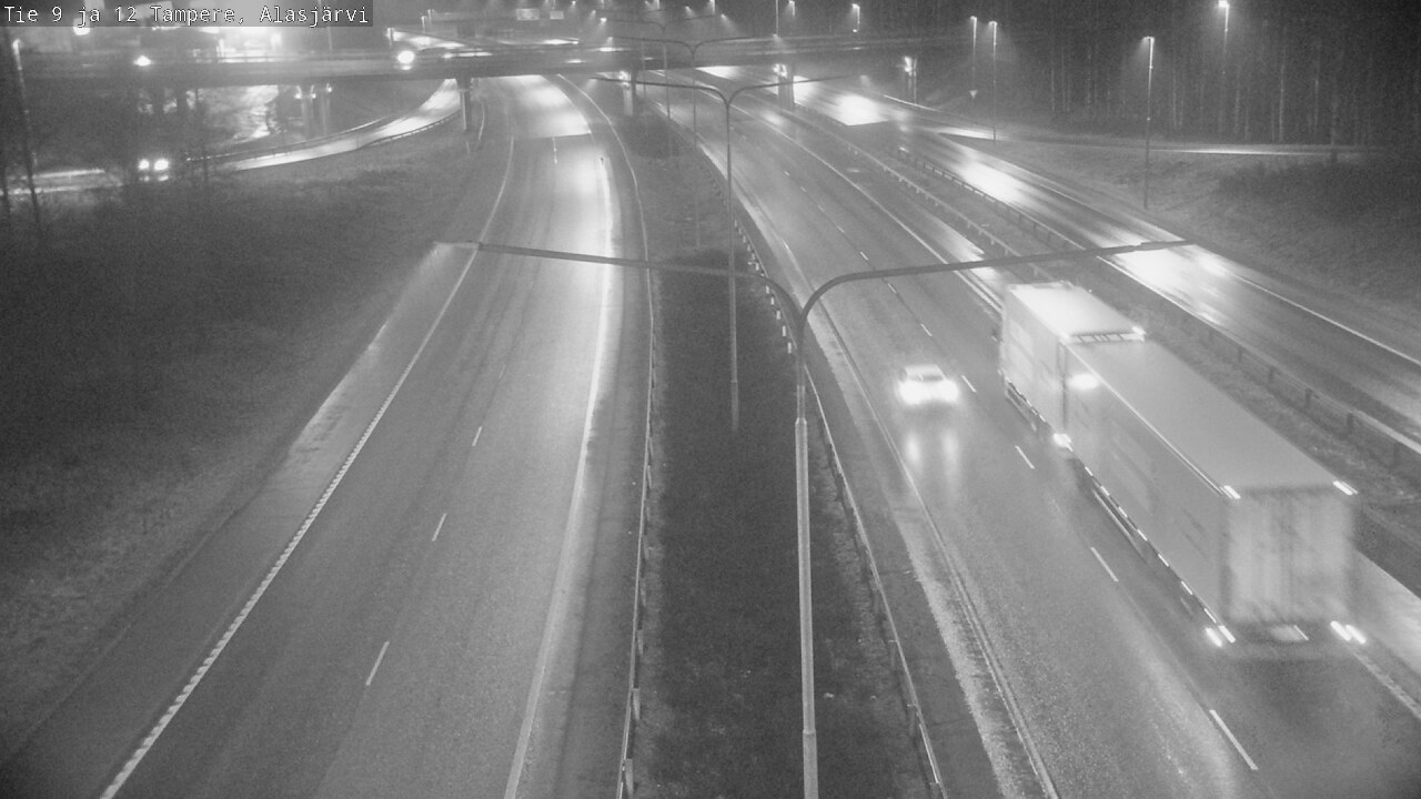 Weather Camera Image Road 12 Tampere, Alasjärvi, Tampere, Pirkanmaa