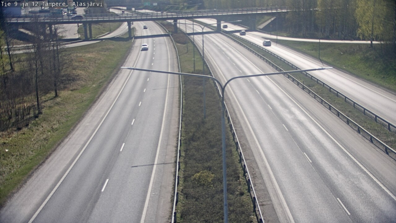 Weather Camera Image Väg 12 Tammerfors, Alasjärvi, Tampere, Pirkanmaa