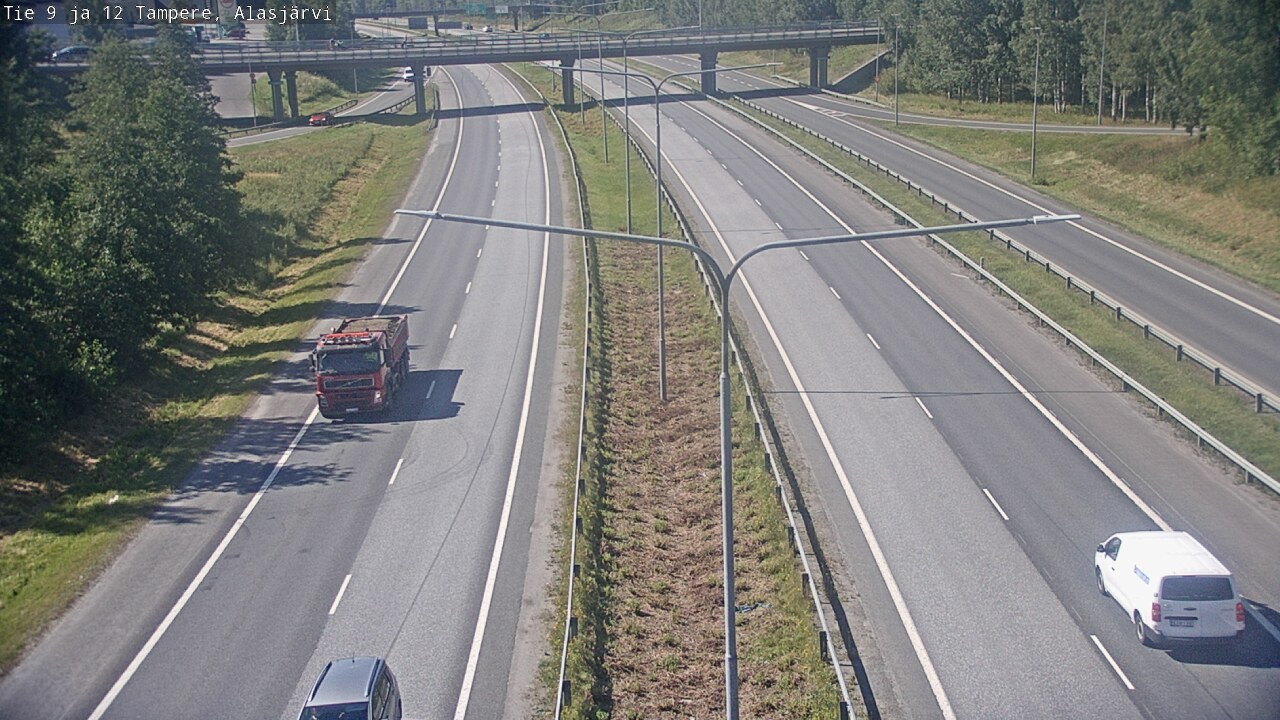 Kelikamerat Kuva Tie 12 Tampere, Alasjärvi, Tampere, Pirkanmaa