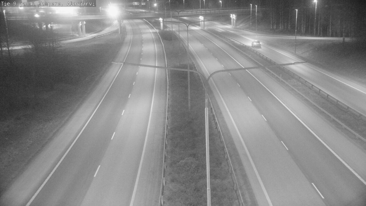 Weather Camera Image Väg 12 Tammerfors, Alasjärvi, Tampere, Pirkanmaa