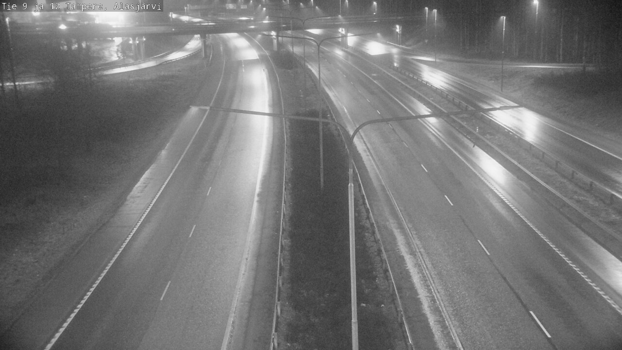 Weather Camera Image Road 12 Tampere, Alasjärvi, Tampere, Pirkanmaa