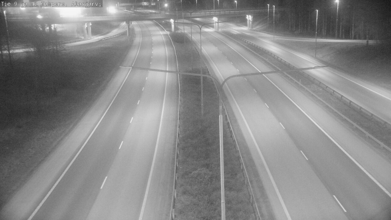 Weather Camera Image Road 12 Tampere, Alasjärvi, Tampere, Pirkanmaa