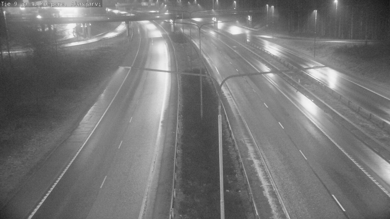 Weather Camera Image Road 12 Tampere, Alasjärvi, Tampere, Pirkanmaa