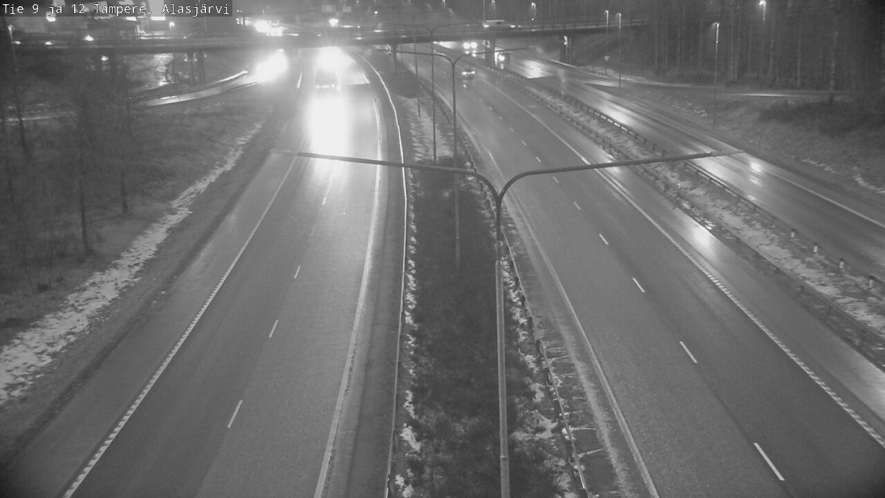 Weather Camera Image Road 12 Tampere, Alasjärvi, Tampere, Pirkanmaa