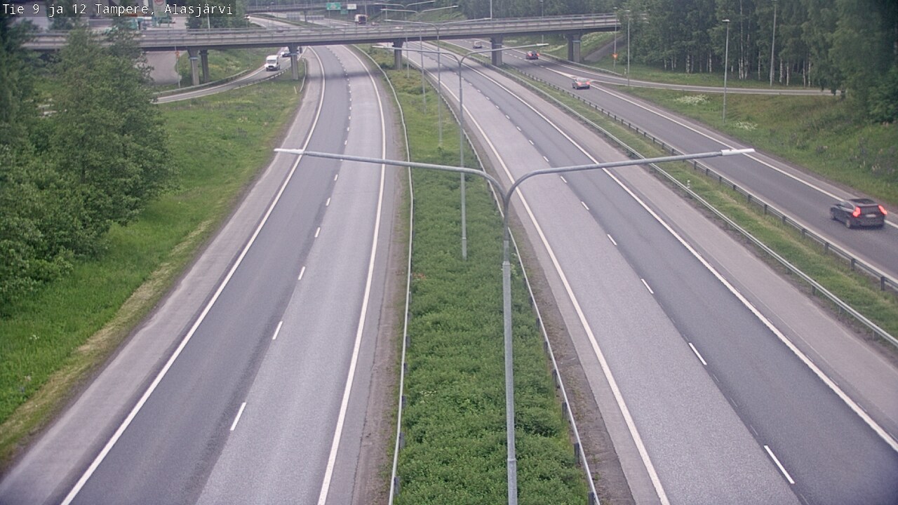 Kelikamerat Kuva Tie 12 Tampere, Alasjärvi, Tampere, Pirkanmaa