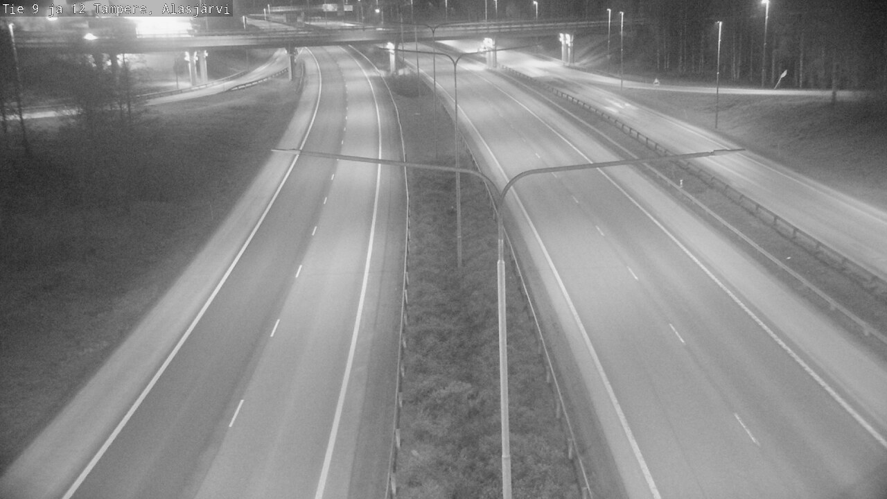 Weather Camera Image Väg 12 Tammerfors, Alasjärvi, Tampere, Pirkanmaa