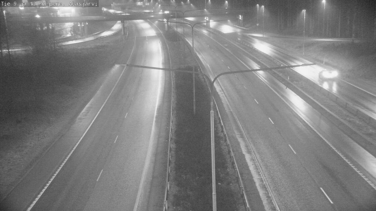 Weather Camera Image Road 12 Tampere, Alasjärvi, Tampere, Pirkanmaa