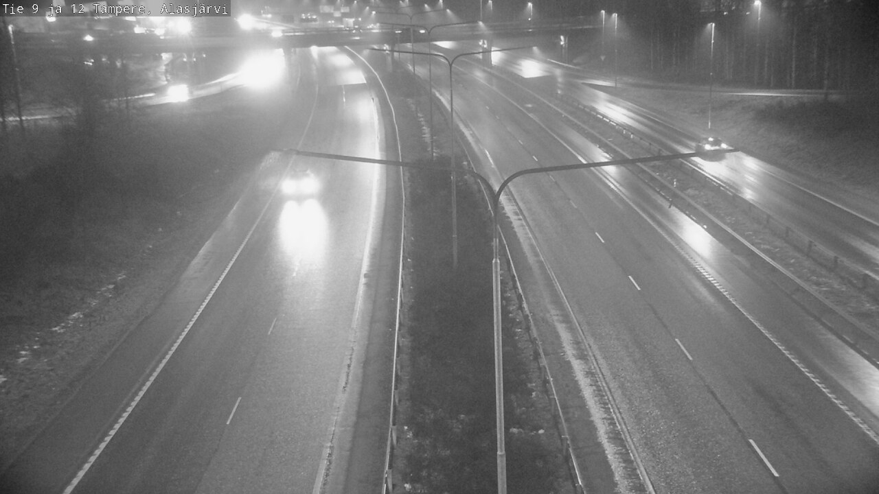 Weather Camera Image Road 12 Tampere, Alasjärvi, Tampere, Pirkanmaa