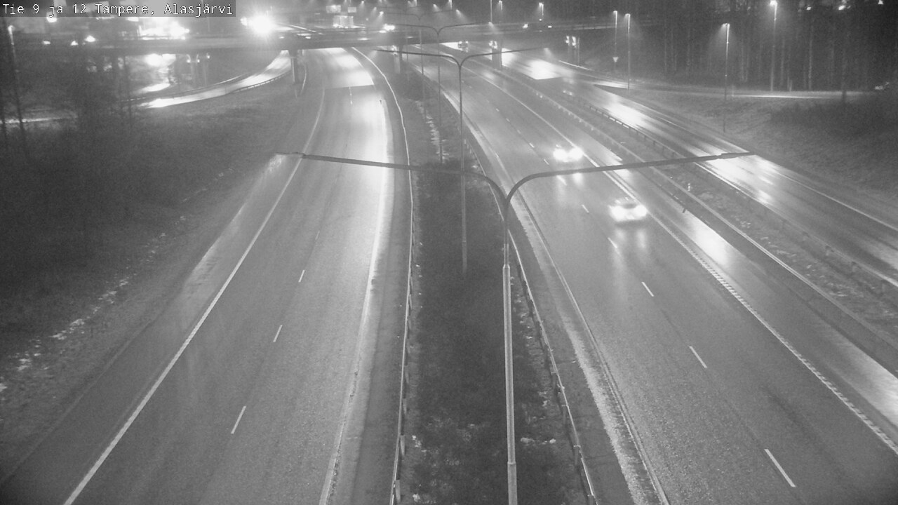 Weather Camera Image Road 12 Tampere, Alasjärvi, Tampere, Pirkanmaa