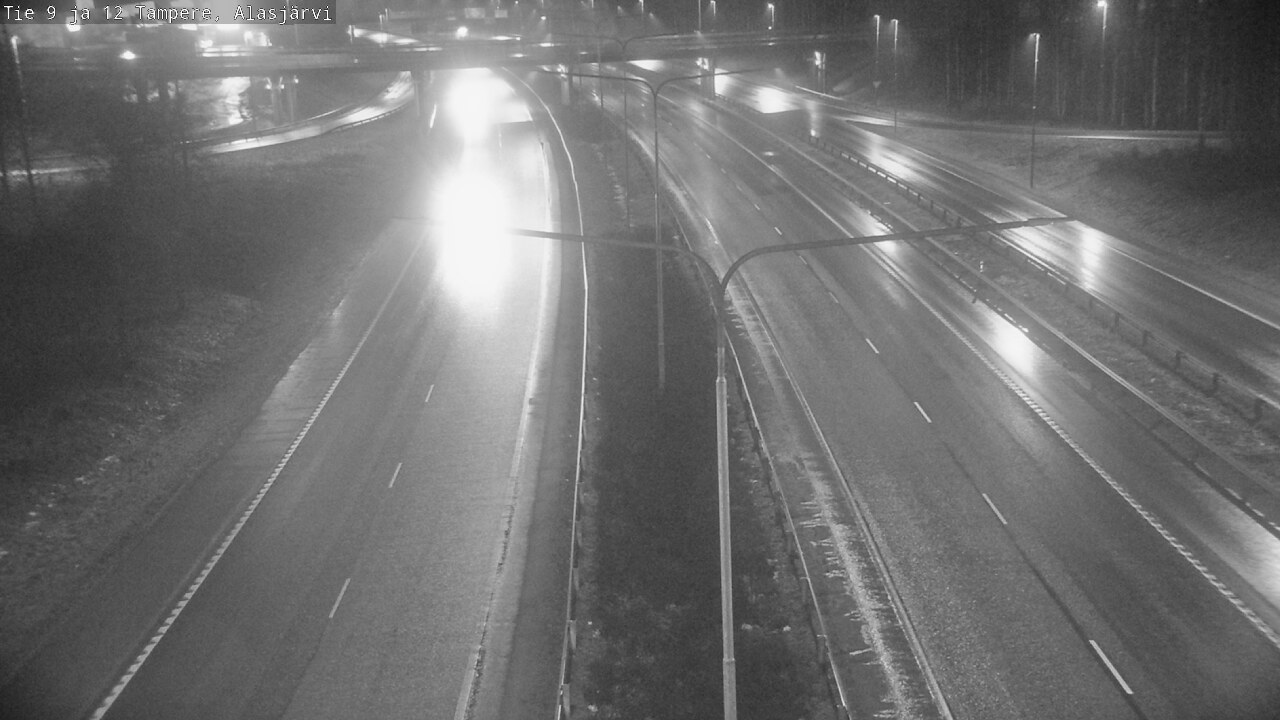 Weather Camera Image Road 12 Tampere, Alasjärvi, Tampere, Pirkanmaa