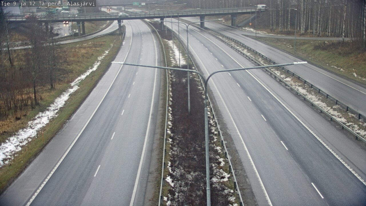 Weather Camera Image Road 12 Tampere, Alasjärvi, Tampere, Pirkanmaa