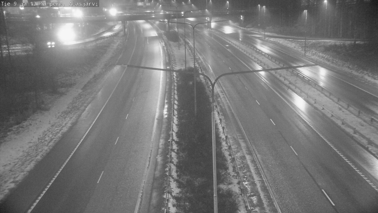 Weather Camera Image Väg 12 Tammerfors, Alasjärvi, Tampere, Pirkanmaa