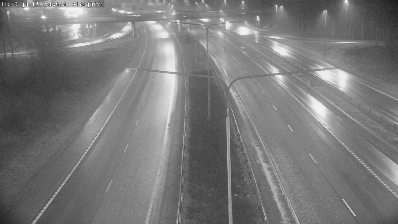 Weather Camera Image Road 12 Tampere, Alasjärvi, Tampere, Pirkanmaa