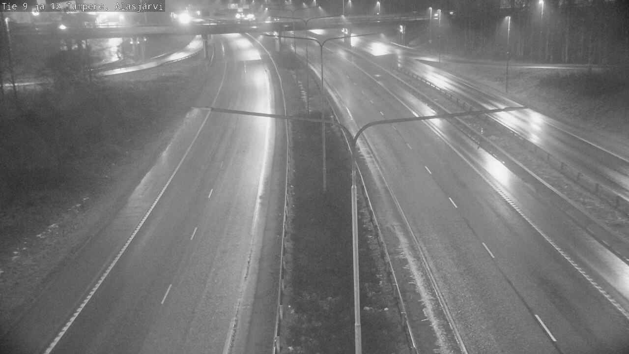 Weather Camera Image Road 12 Tampere, Alasjärvi, Tampere, Pirkanmaa