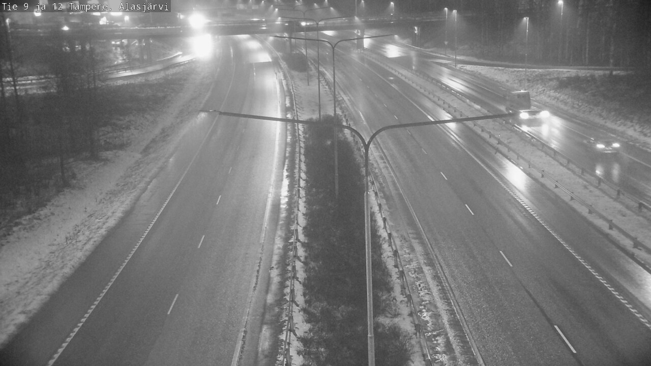 Weather Camera Image Väg 12 Tammerfors, Alasjärvi, Tampere, Pirkanmaa
