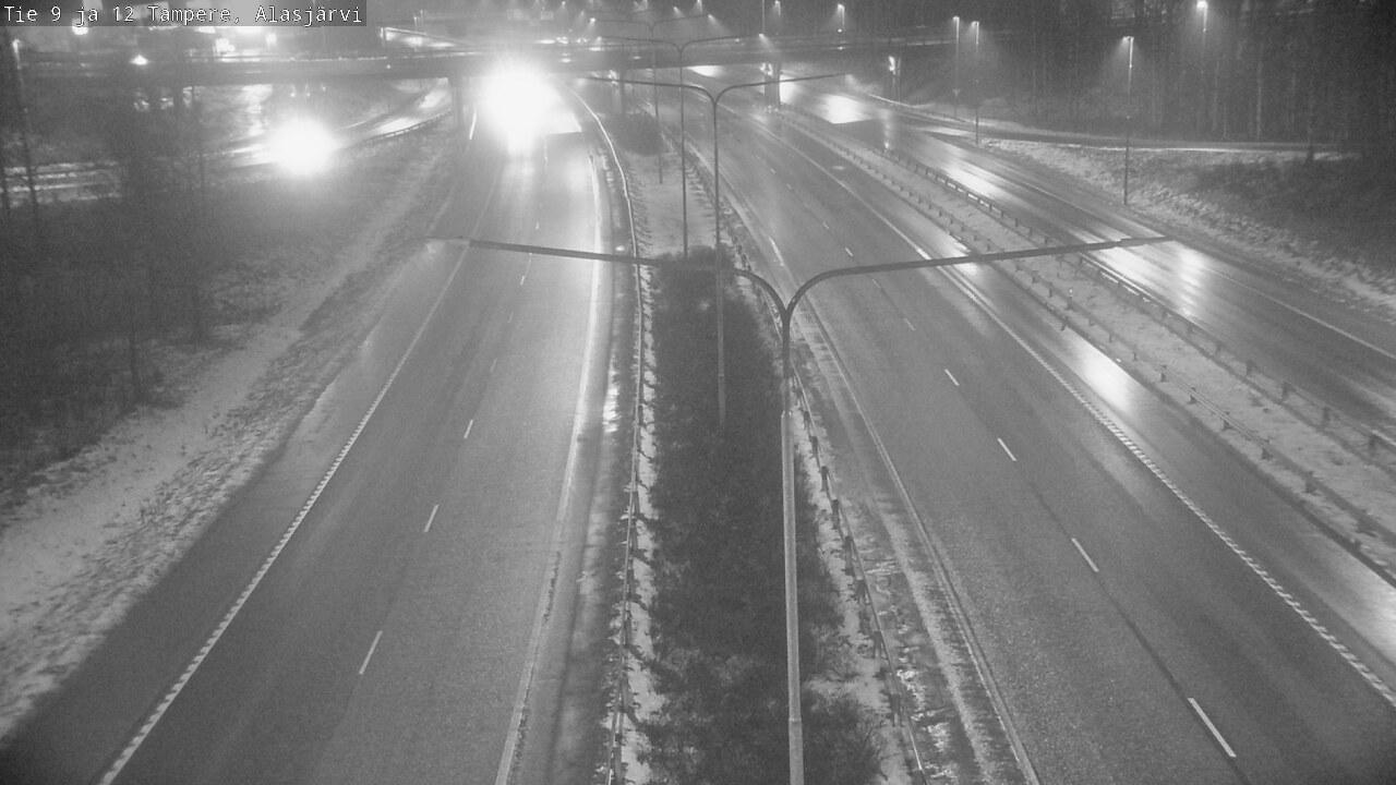 Weather Camera Image Väg 12 Tammerfors, Alasjärvi, Tampere, Pirkanmaa