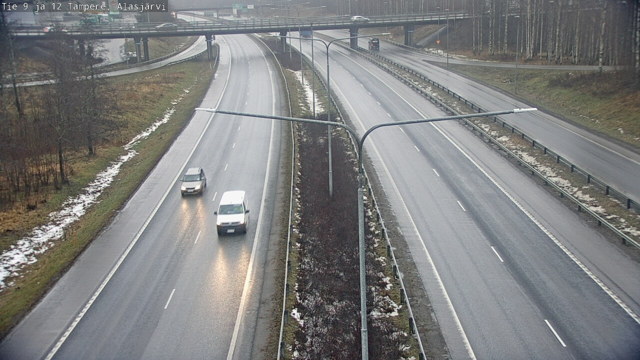 Weather Camera Image Road 12 Tampere, Alasjärvi, Tampere, Pirkanmaa
