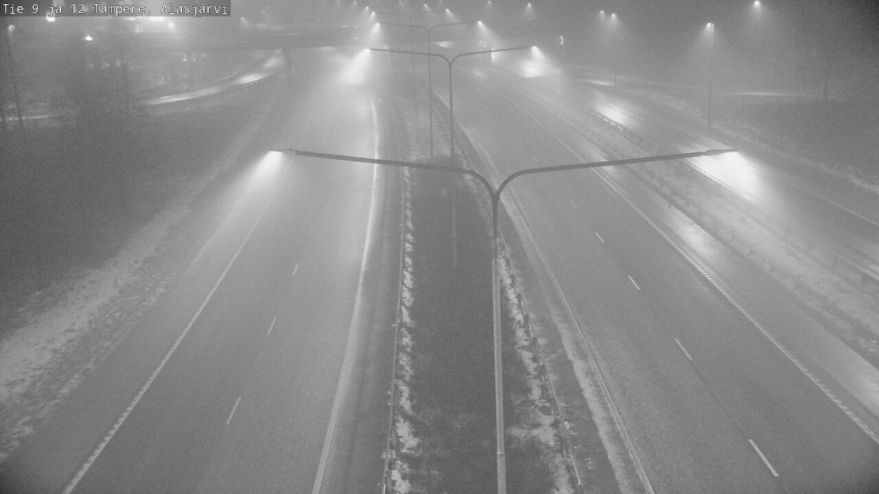 Weather Camera Image Väg 12 Tammerfors, Alasjärvi, Tampere, Pirkanmaa