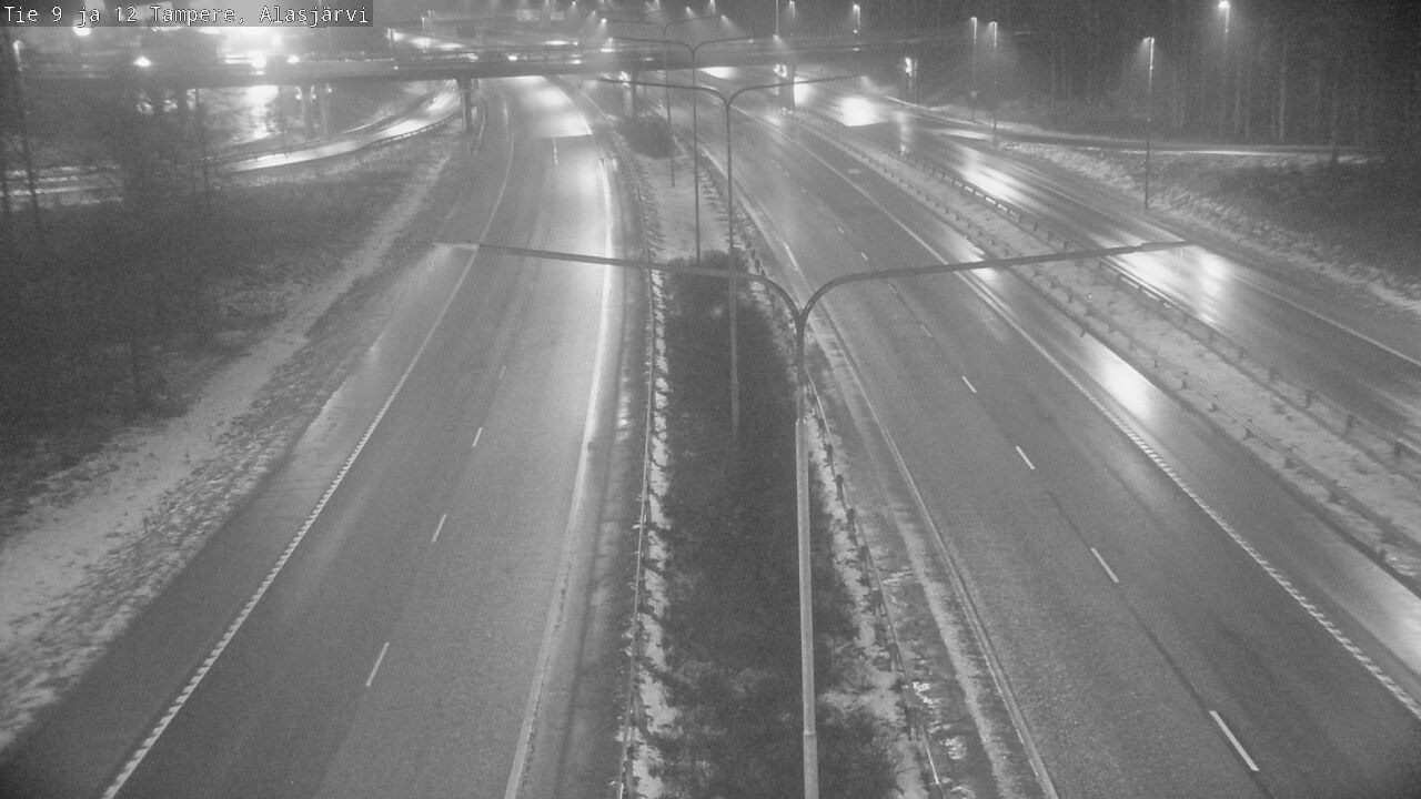 Weather Camera Image Väg 12 Tammerfors, Alasjärvi, Tampere, Pirkanmaa