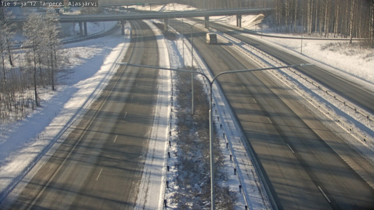 Weather Camera Image Väg 12 Tammerfors, Alasjärvi, Tampere, Pirkanmaa