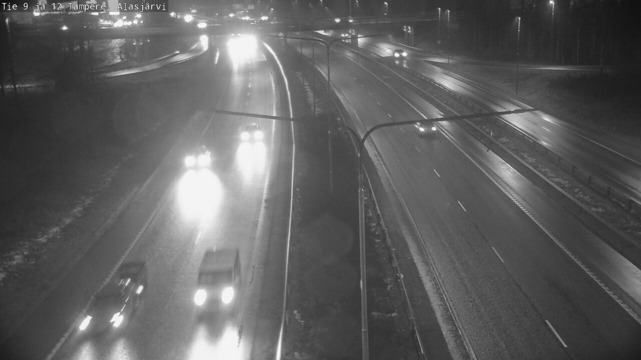 Weather Camera Image Road 12 Tampere, Alasjärvi, Tampere, Pirkanmaa