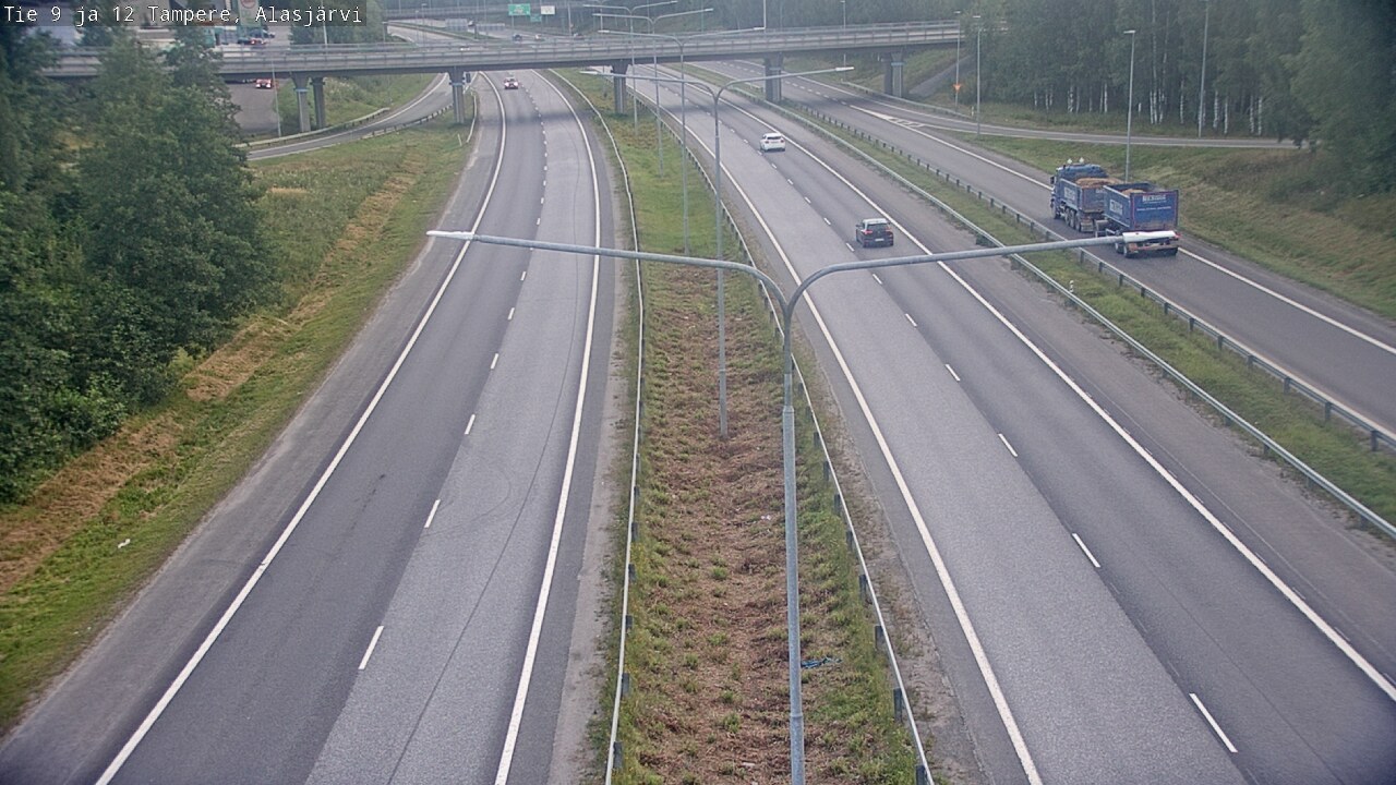 Kelikamerat Kuva Tie 12 Tampere, Alasjärvi, Tampere, Pirkanmaa