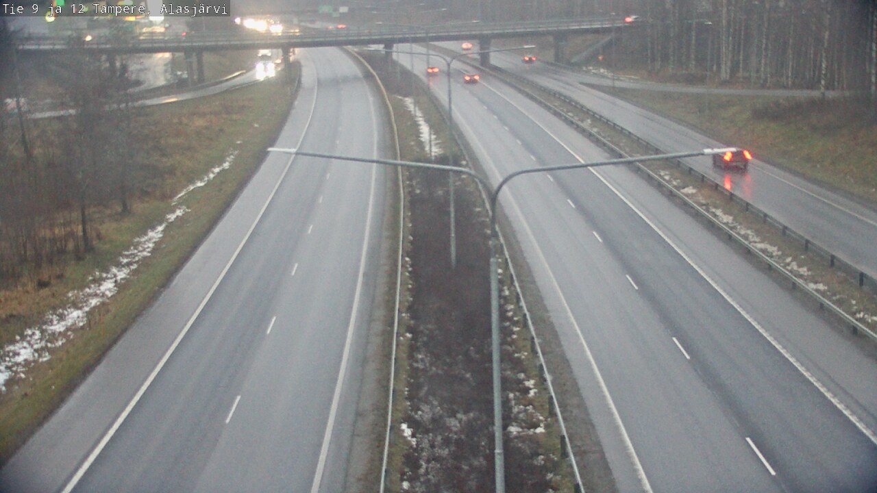 Weather Camera Image Road 12 Tampere, Alasjärvi, Tampere, Pirkanmaa