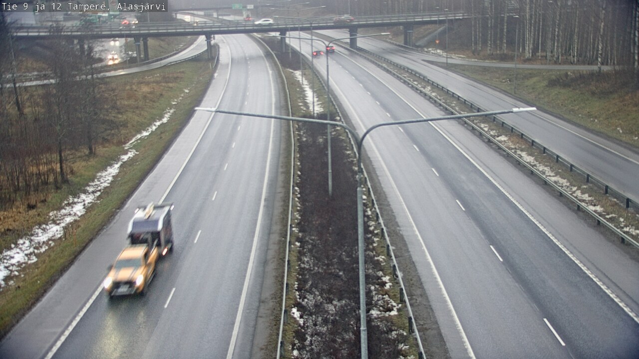 Weather Camera Image Road 12 Tampere, Alasjärvi, Tampere, Pirkanmaa