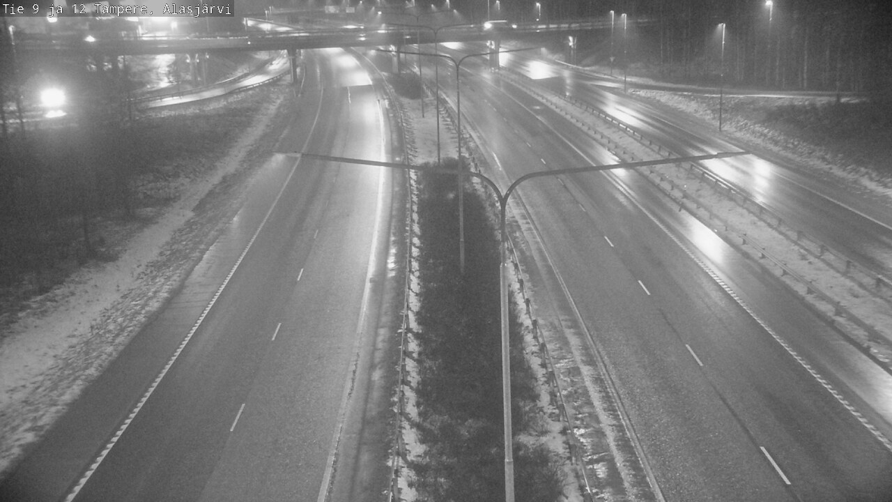 Weather Camera Image Väg 12 Tammerfors, Alasjärvi, Tampere, Pirkanmaa