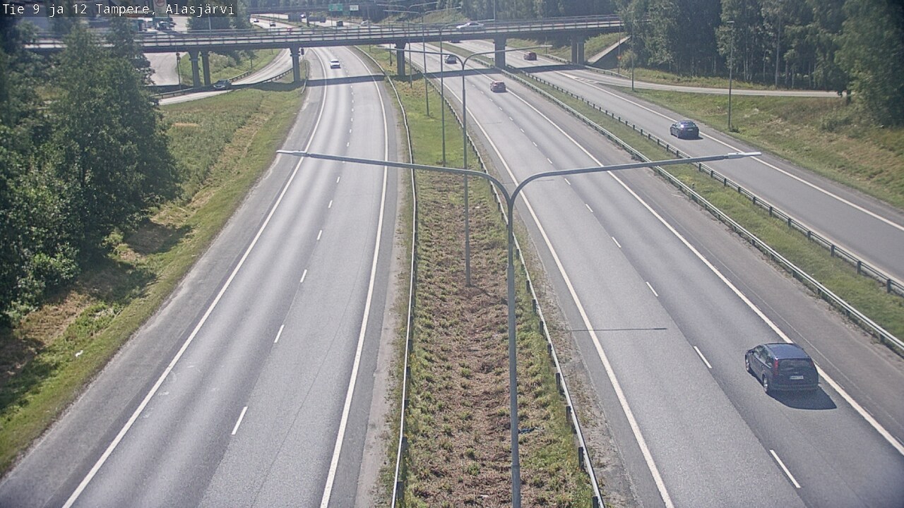 Kelikamerat Kuva Tie 12 Tampere, Alasjärvi, Tampere, Pirkanmaa