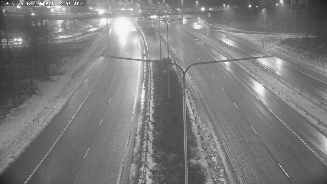 Weather Camera Image Väg 12 Tammerfors, Alasjärvi, Tampere, Pirkanmaa