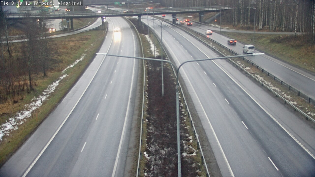 Weather Camera Image Road 12 Tampere, Alasjärvi, Tampere, Pirkanmaa