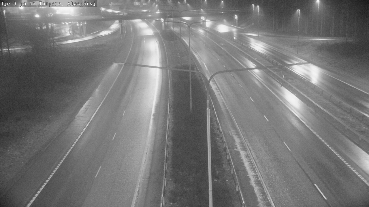 Weather Camera Image Road 12 Tampere, Alasjärvi, Tampere, Pirkanmaa
