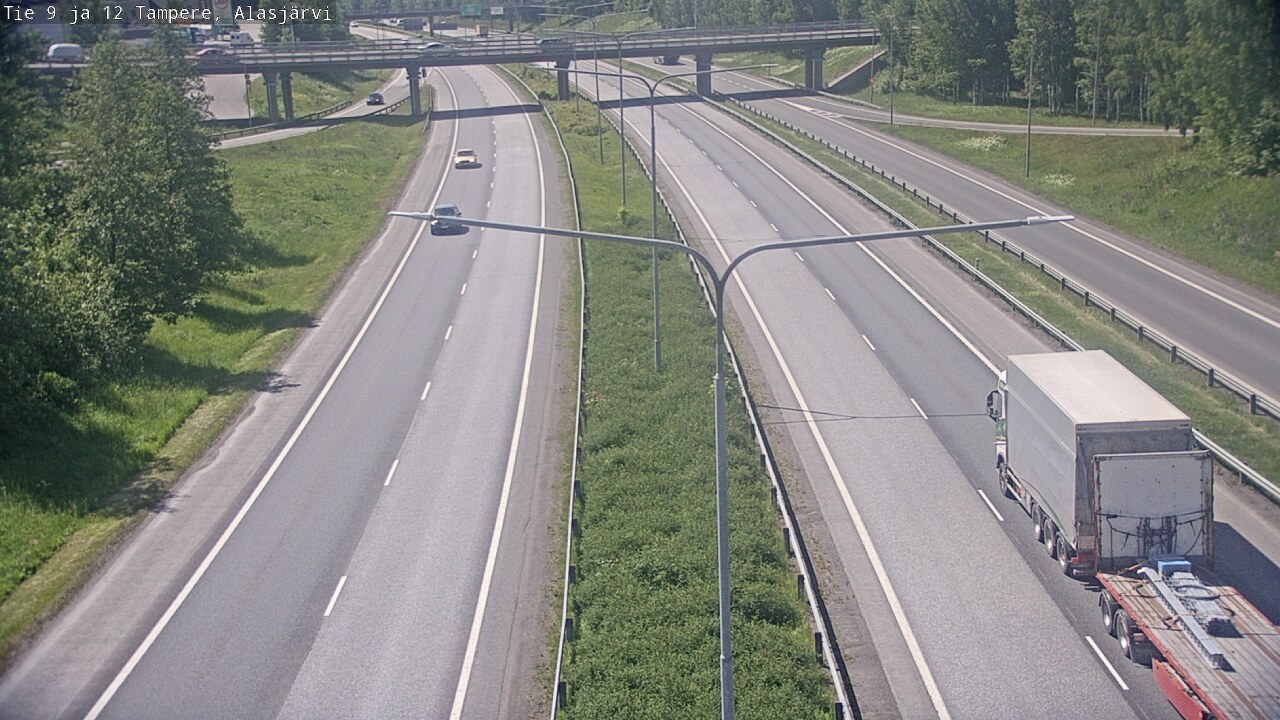 Kelikamerat Kuva Tie 12 Tampere, Alasjärvi, Tampere, Pirkanmaa