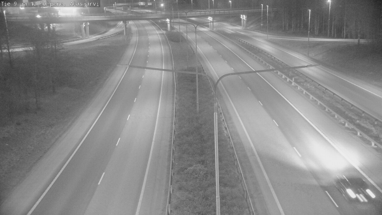 Weather Camera Image Road 12 Tampere, Alasjärvi, Tampere, Pirkanmaa