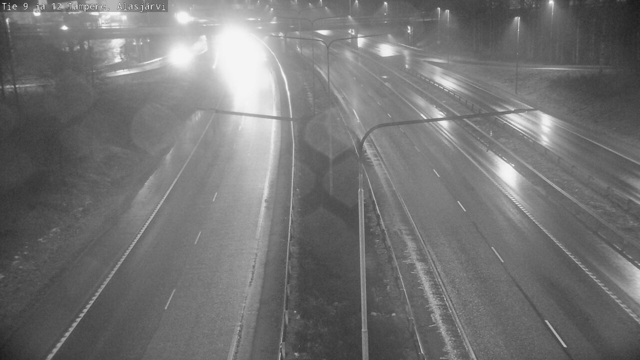 Weather Camera Image Road 12 Tampere, Alasjärvi, Tampere, Pirkanmaa