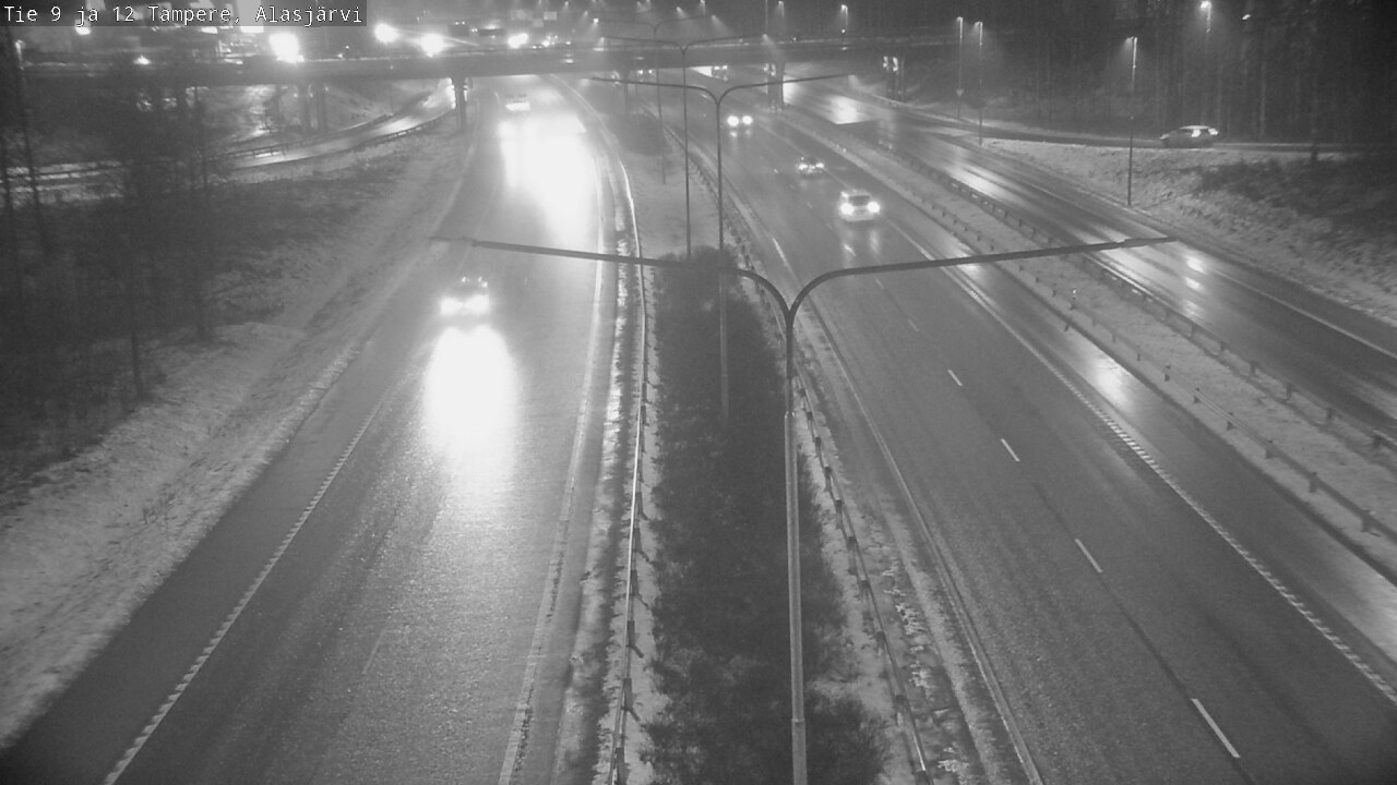 Weather Camera Image Väg 12 Tammerfors, Alasjärvi, Tampere, Pirkanmaa