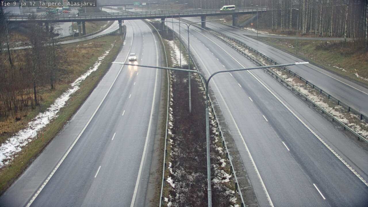 Weather Camera Image Road 12 Tampere, Alasjärvi, Tampere, Pirkanmaa