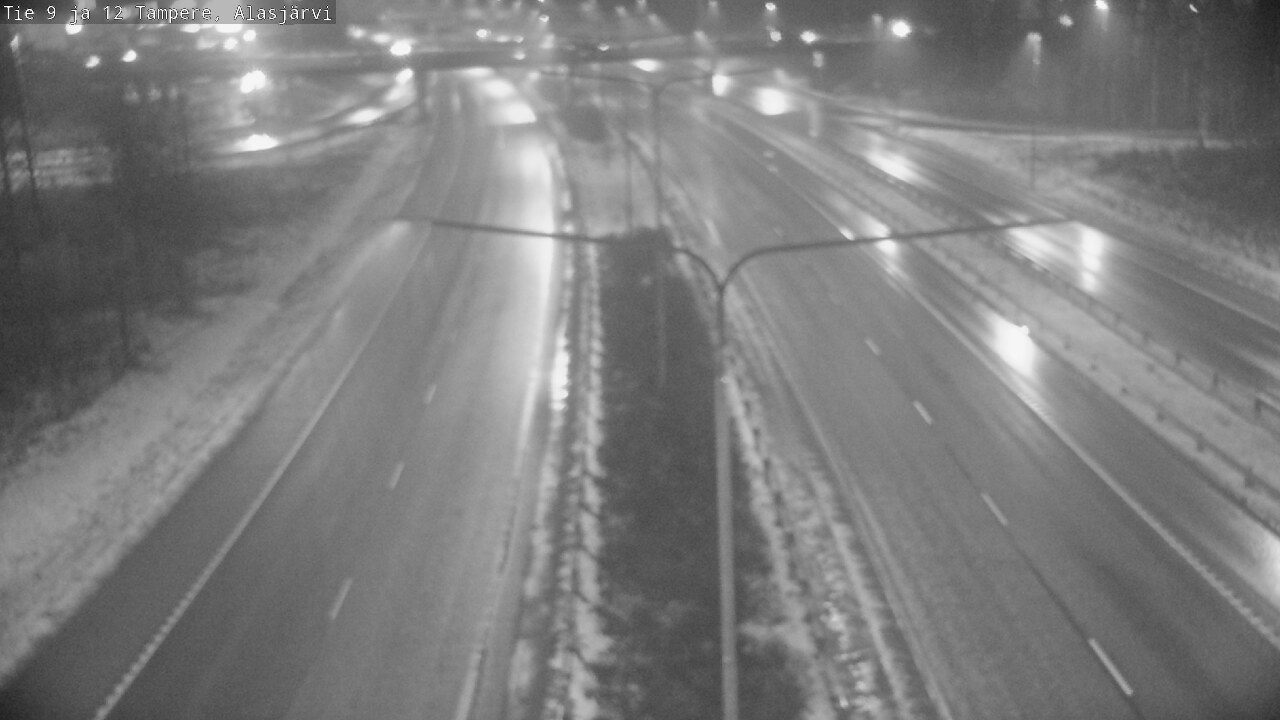 Weather Camera Image Väg 12 Tammerfors, Alasjärvi, Tampere, Pirkanmaa
