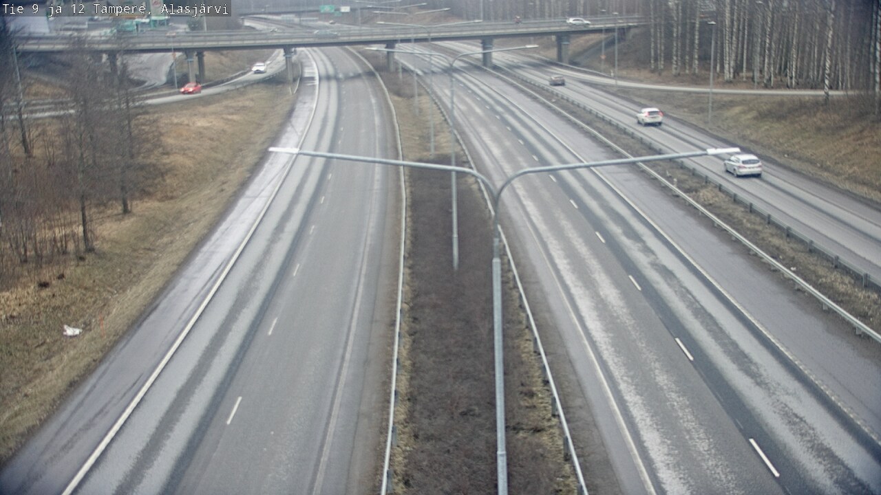 Weather Camera Image Road 12 Tampere, Alasjärvi, Tampere, Pirkanmaa
