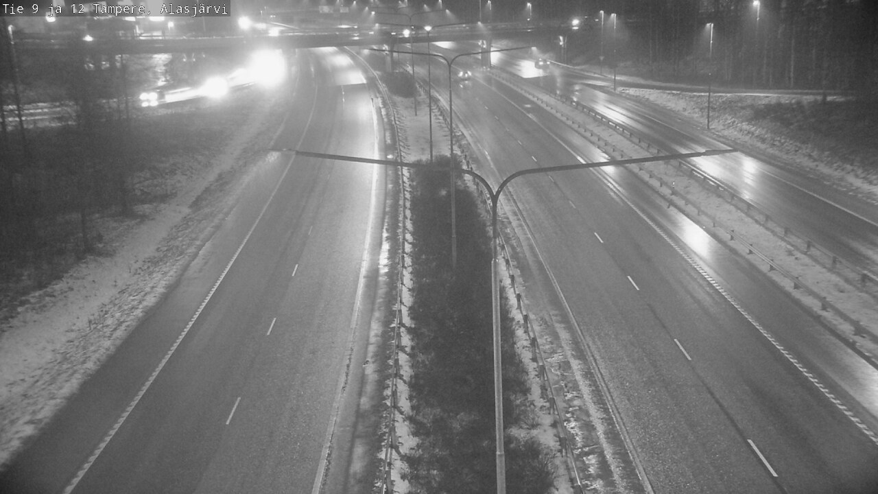Weather Camera Image Väg 12 Tammerfors, Alasjärvi, Tampere, Pirkanmaa