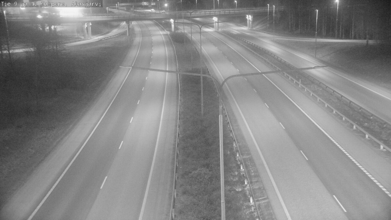 Weather Camera Image Road 12 Tampere, Alasjärvi, Tampere, Pirkanmaa
