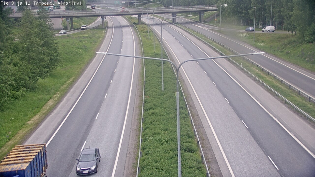 Weather Camera Image Väg 12 Tammerfors, Alasjärvi, Tampere, Pirkanmaa