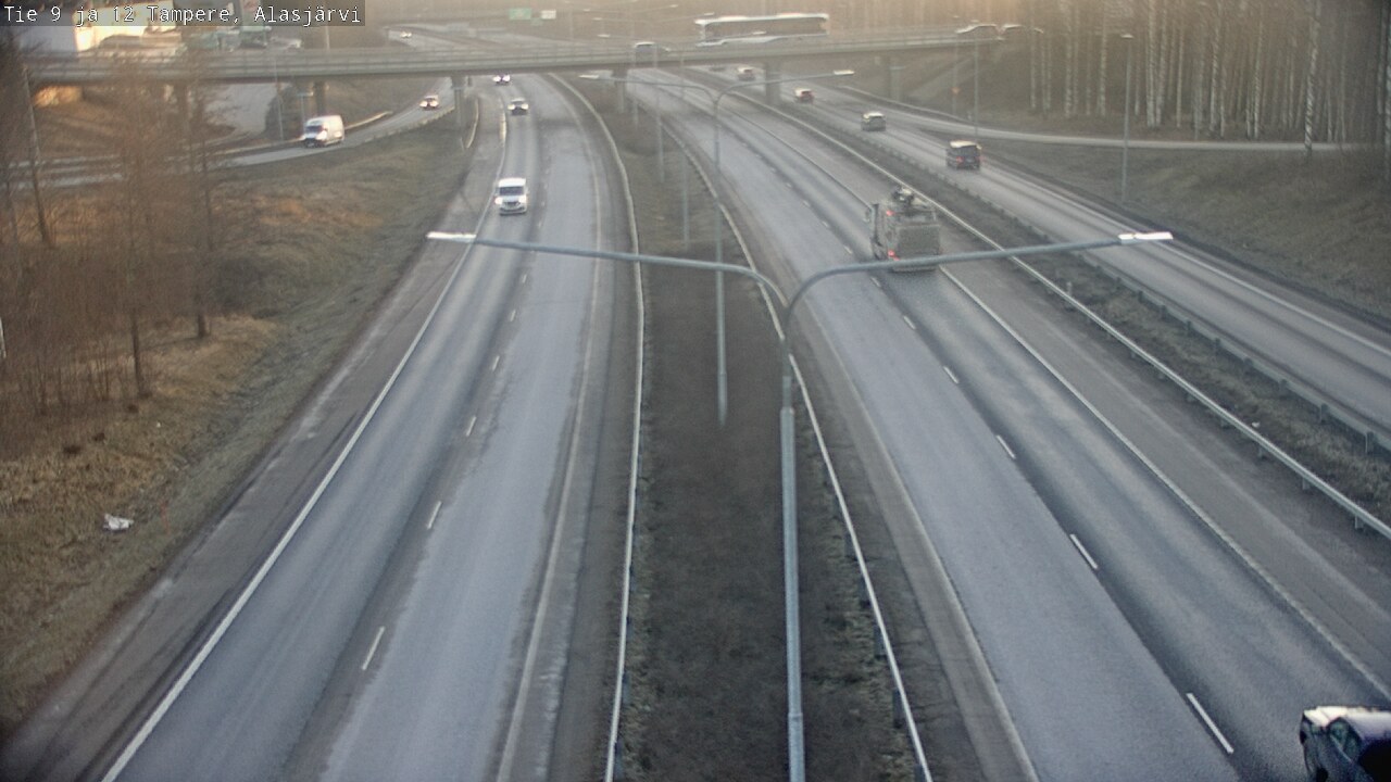 Weather Camera Image Road 12 Tampere, Alasjärvi, Tampere, Pirkanmaa
