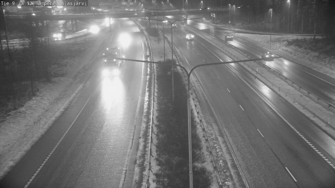 Weather Camera Image Väg 12 Tammerfors, Alasjärvi, Tampere, Pirkanmaa
