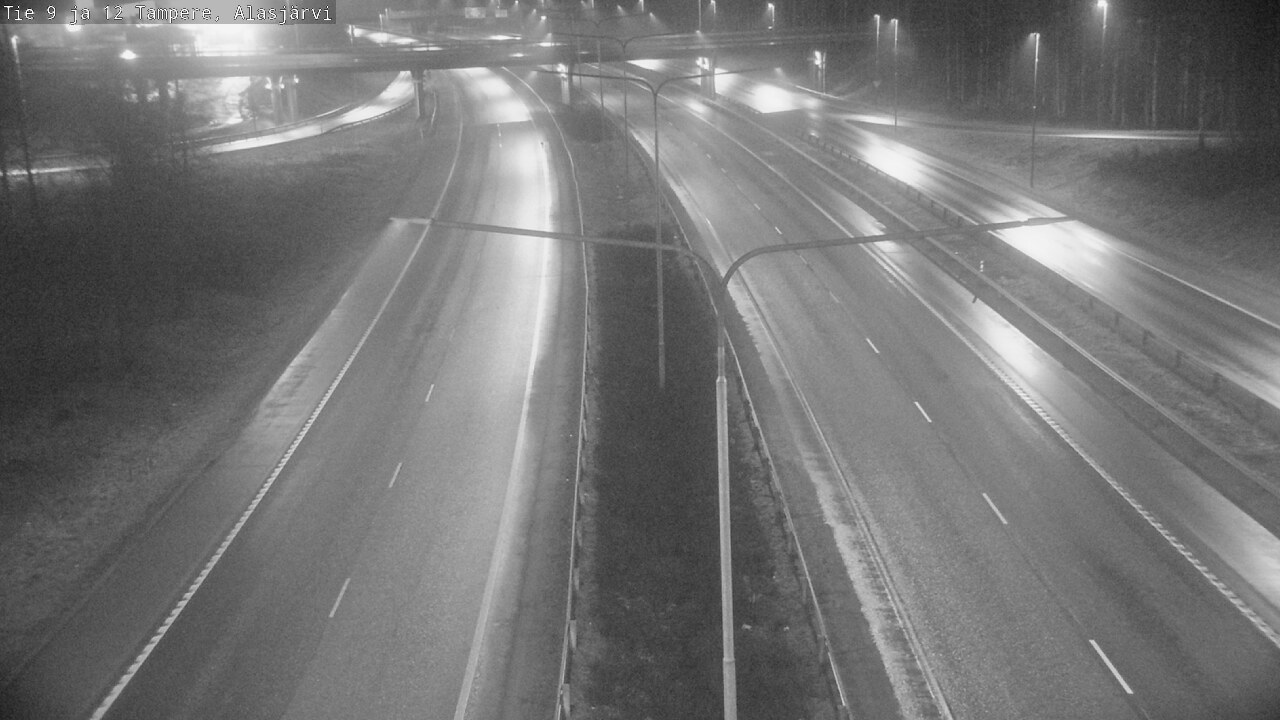 Weather Camera Image Road 12 Tampere, Alasjärvi, Tampere, Pirkanmaa