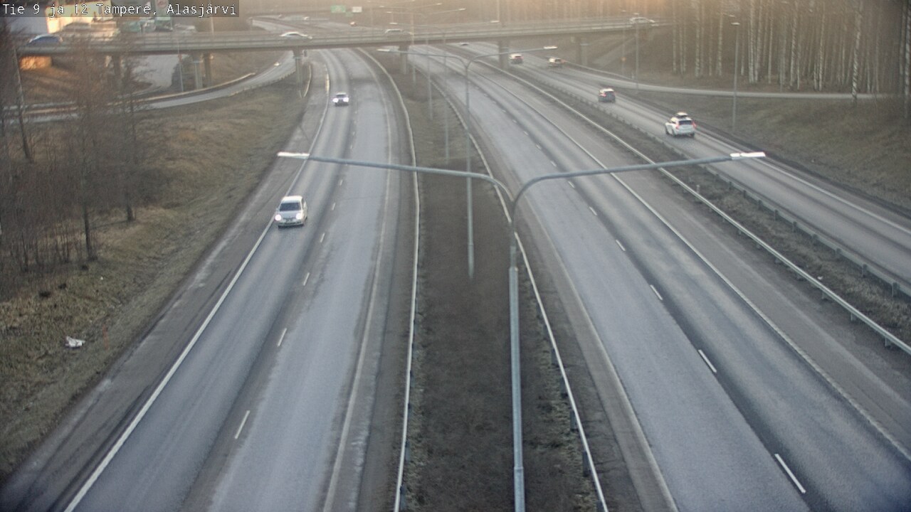 Weather Camera Image Road 12 Tampere, Alasjärvi, Tampere, Pirkanmaa