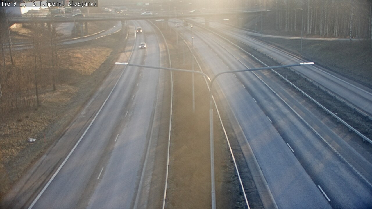 Weather Camera Image Road 12 Tampere, Alasjärvi, Tampere, Pirkanmaa