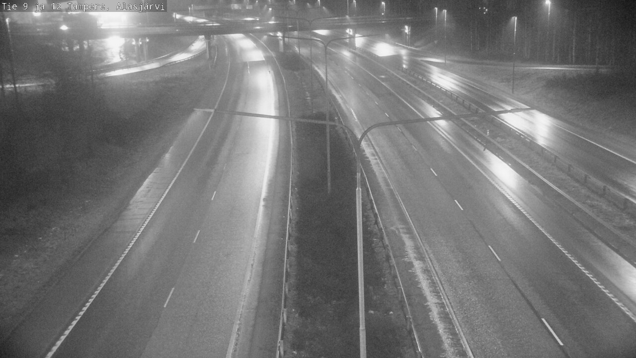 Weather Camera Image Road 12 Tampere, Alasjärvi, Tampere, Pirkanmaa